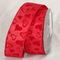 thumbnail image 2 of Classic Red Valentine Day Wired Craft Ribbon 2" x 20 Yards, 2 of 2
