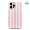 thumbnail image 1 of Baby Pink Stripe - iPhone 16 Pro Max Case,iPhone 12, 1 of 9