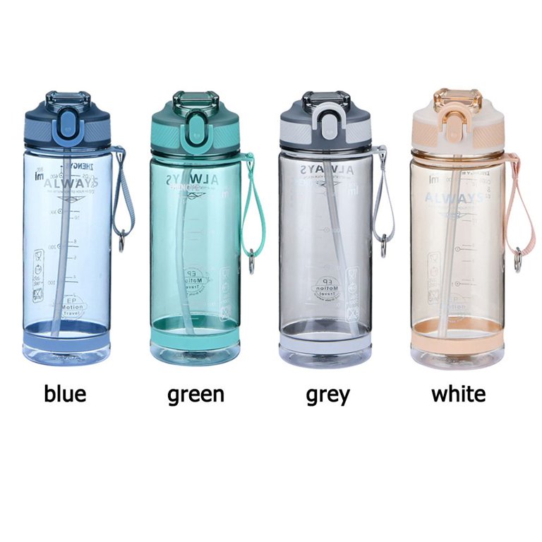 800ml Sports Water Bottle With Straw For Camping Hiking Outdoor Plastic  Transparent Free Men Drinkware - Buy 800ml Sports Water Bottle With Straw  For Camping Hiking Outdoor Plastic Transparent Free Men Drinkware