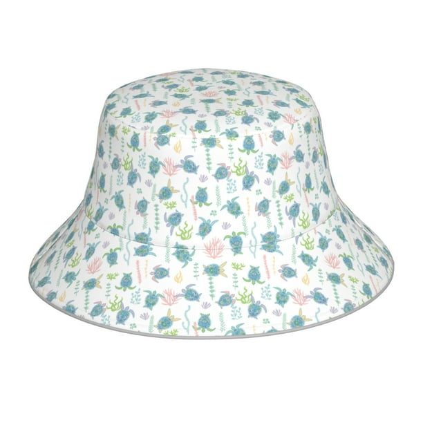 Balery Sea Turtle Sombreros para el sol para hombre y mujer, sombrero de pescador con UPF 50+