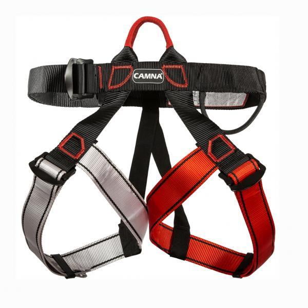 2x Cinturón de protección contra caídas para tallado de árboles para hombres y mujeres, equipo de escalada en roca, arnés de rappel, medio cuerpo, Zulema arnés de escalada en roca