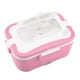thumbnail image 4 of Calentador de alimentos Bento de 1,5 l en color rosa para comidas para llevar Fiambrera portátil para calentar en el coche de 220 V, 4 of 8