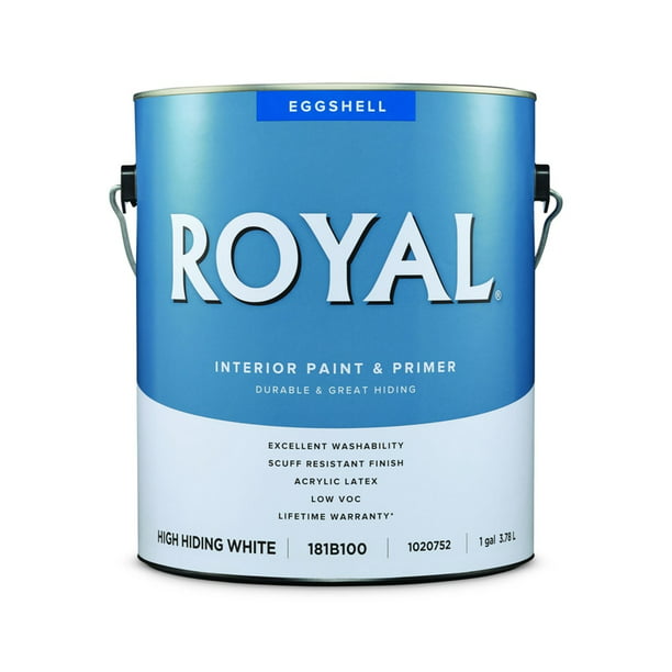 Ace Royal Eggshell High Hiding White Acrylic Latex Wall Trim Paint Indoor 1 Gal Com - Is Ace Royal Paint Good