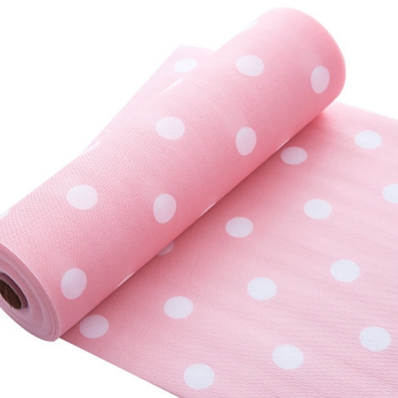 Cateissary Almohadillas impermeables para de cocina, tapetes para comida fáciles de limpiar y cortar, impermeables y a prueba de aceite Decoración del hogar Pequeños puntos rosas