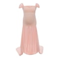 thumbnail image 1 of WTXUE Robes de Maternité, Accessoires pour Femmes Enceintes Épaules Dénudées Sans Manches Robe de Maternité Unie Encolure Ronde Robes pour Femme Manches Longues Beige, 1 of 8