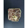 thumbnail image 4 of White Quartz Plate with Gold Turtle | Crystal Gemstone Tortoise for Decor Wellness Good Luck Feng shui, 4 of 6