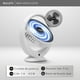 thumbnail image 3 of Mini Ventilador Recargable RCA RC-V1 – Portátil, Silencioso y Potente con 3 Velocidades, Cabezal Ajustable 120°, Luz Indicadora y USB-C – Color Blanco y Negro, 3 of 10