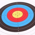 thumbnail image 4 of AME Archery Targets Paper-Standard Bow Arrow Paper Targets Face for Practice 30pcs(40cm/10 Ring), 4 of 12