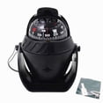 thumbnail image 5 of Maiev LC760 Export-Designed Nautical Compass with Magnetic Deviation Adjustment – Versatile Vehicle/Boat Navigation Tool, Authentic Brand Quality, Illuminated Black Finish, Globally Available, 5 of 5