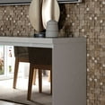 thumbnail image 4 of Manhattan Comfort Viennese 2.0 - 46.81 Buffet Stand with Mirrors and 5 Compartment Shelves in Off-White, 4 of 5