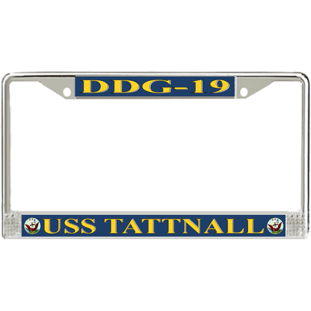 USS Tattnall DDG-19 License Plate Frame