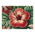 thumbnail image 2 of JRXY Hibiscus Flower Hawaiian Tropical Wooden Jigsaw Puzzle Challenging Difficult Wood Puzzles for Adults Gift for Family Friends 500 PCS, 2 of 4
