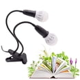 thumbnail image 4 of Labymos Bulb Flexible Gooseneck Aluminium Wire Neck Clip-On Cable Desk Lamp Holder Cord Light Base, 4 of 5