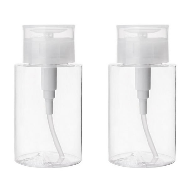 GOOHOCHY 2 botellas vacías reutilizables para loción, dispensadores de líquidos de viaje (100 ml)