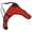 Red, variant on YAHHU Red Archery Chest Guard Adjustable Breathable Mesh Bow Hunting Shooting Sport Protector Safety Tool for Compound Recurve Bows (6.69 inches / 17 cm)