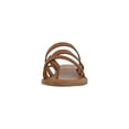 thumbnail image 3 of Womens Franco Sarto Goddess Flat Slip On Sandals, Brown Leather, 7 US / 37 EU, 3 of 6