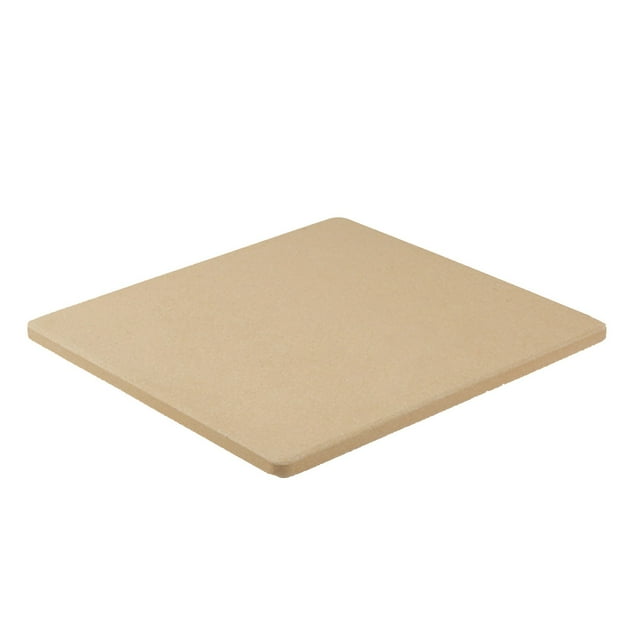 For Barbecue Pizza Rectangle Beige Suitable 15x12in Plate Cordierite