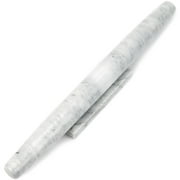 Marble French Rolling Pin for Baking Pizza Dough, Pie & Cookie - Essential Kitchen utensil tools gift ideas for bakers 16" inch Pins (White)