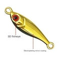 thumbnail image 5 of Sports 5g 7g 10g 15g 20g 30g 40g Floating Minnow Baits Silver Gold Spinning Baits Fishing Tackle Metal Jig Lure Fishing Lure GOLD 30G, 5 of 6