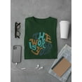 thumbnail image 3 of The World Is Yours Groovy Style T-Shirt Men -Image by Shutterstock, Male 5X-Large, 3 of 4