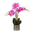 thumbnail image 1 of Vickerman FN180201 19,5 Po Pot de Métal Phalaenopsis Violet Pétales Tactiles Réels, 1 of 2