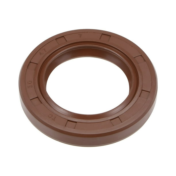 Sello de aceite 30mm Diámetro interior 47mm Diámetro exterior 7mm Grosor Caucho de flúor Doble labio de sellado