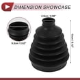 thumbnail image 4 of Kit de bota de junta CV exterior Unique Bargains No.044270W060 con abrazaderas para Toyota Highlander 2008-2013, 4 of 7