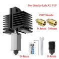 thumbnail image 2 of Kit 2 500 Kit Hotend de impresora 3d mejorado, termistor de calentador de cerámica, boquilla de latón 500, 2 of 5