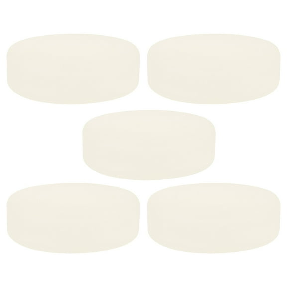 BESTYASH 5Pcs Compact Ice Hockey Training Pucks Lightweight Plastic for Practice and Competition