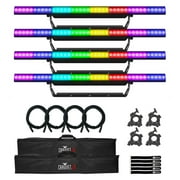 Chauvet DJ COLORstrip PIX ILS Full-Size LED Strip Light 4-Pack with Bags Package