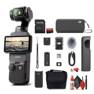 DJI Osmo 4K UHD 12MP Handheld Camera with 3-Axis Gimbal - Bundle