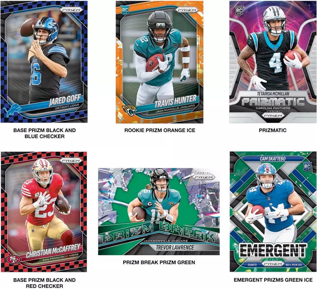 2025 Panini Prizm Football Value Pack Box Case (12)