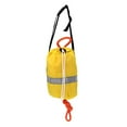 thumbnail image 4 of koolsoo 21m Buoyant Throw Rope Bag Reflective Strap for Climbing Kayak Yellow 69ft, 4 of 7