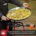 thumbnail image 2 of MAGEFESA 16-Inch Reinforced Enameled Steel Paella Pan Burner, Compatible with Paella Pans up to 15 Inches, Tripod Not Included, 2 of 5