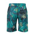 thumbnail image 5 of JAJAHO Mens Hawaiian Summer Shorts Tropical Print Casual Drawstring Beach Surf Quick Drying Shorts Versatile Bottoms, 5 of 9