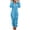 Sky Blue, variant on Womens Pants Summer Women Long Sleeve Hooded Jumpsuit Pajamas Casual Winter Warm Rompe Sleepwear