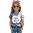 thumbnail image 2 of CAUYDY Halloween Toddler T-Shirts Kids Baby Girls Boys Pumpkin Graphic Tee Tops Spooky Season Tops(Blue,13-14 Y), 2 of 4