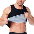 thumbnail image 5 of POP CLOSETS Sauna Sweat Suit Men Weight Loss Shapewear Heat Trapping Sweat T-Shirt Compression Vest, 5 of 7