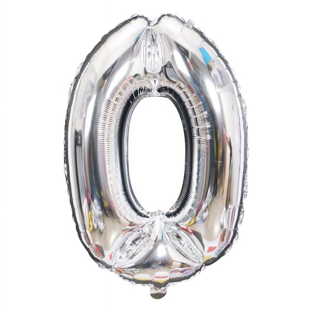 Globo de aluminio digital grande de 90 cm, globo de helio de papel de aluminio para cumpleaños de 40 pulgadas, dorado, plateado y oro rosa