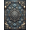 Blue, Pattern 14, variant on ODIKA 4'x6' Machine Washable Non-Slip Area Rug, Gothic Gray High Traffic Rug, Gray, 1172500