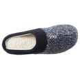 thumbnail image 3 of Isotoner Women’s Jessie Heather Knit Hoodback Slippers, 3 of 7