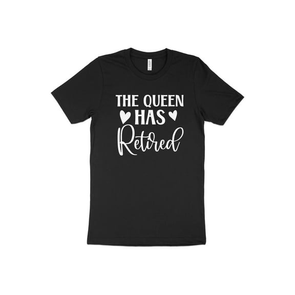 The Queen Has Retired T-Shirt, Funny Christmas Shirt, Retirement Tee, Women's Christmas Shirt, Women's Graphic Tee, Mom Christmas Shirt