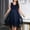 Navy, variant on ZZwxWA Plus Size Womens V Neck Sequins Formal Dresses Empire Waist Sleeveless Midi Evening Party Dress for Wedding Gusets