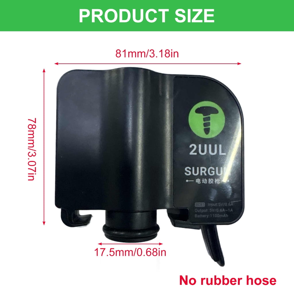 Zeiwohndc 3 Speed LED Electric Glues Guns Rechargeable Battery for Phone Screen Repairs