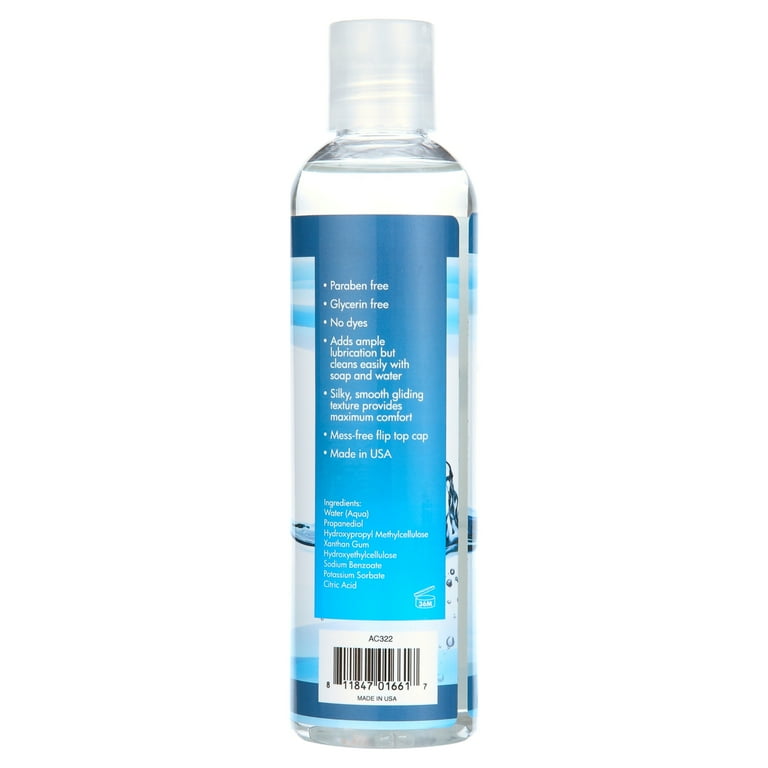 Natural H2O-Based Anal Lube - 8 Oz. - Walmart.com