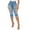 Light blue, variant on IROINNID Women's Casual Frayed Hem ho Insert Pockets Bermuda Jeans Shorts