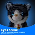 thumbnail image 2 of Peluche electrónico interactivo Smalody Robot Cat Grey, 2 of 7