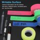 thumbnail image 5 of Cinta de tela neón Uxcell de 1 pulgada x 33 pies, 2 rollos de cinta adhesiva fluorescente para luz negra para fiestas, verde, 5 of 6