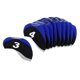 thumbnail image 4 of Cubiertas de hierro  de neopreno tonos Negro + shamjiam  Cubiertas de la cabeza del club de golf, 4 of 9