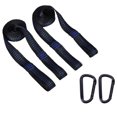 thumbnail image 1 of Multipurpose Usage Heavy Duty Carabiner, Perfect For Outdoor Activities, Non-Locking Design Electrophoretic Coating Carabiner For Camping Hiking Backpacking Cabin Living, 4Pcs Spring Loaded Wire Door, 1 of 5
